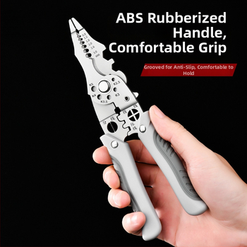 21-in-1 daugiafunkcinis laidų odos šalinimo įrankis elektrikams, pramoninės kokybės, svoris 154 g