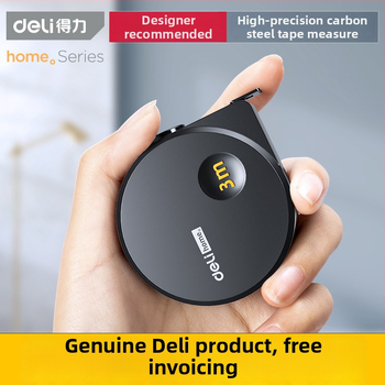 Deli μετρητής ταινίας υψηλής ακρίβειας, εμβέλεια 3–5 μέτρων, ανοξείδωτο ατσάλι, αδιάβροχος, ενισχυμένη κατασκευή