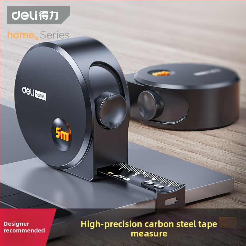 Deli μετρητής ταινίας υψηλής ακρίβειας, εμβέλεια 3–5 μέτρων, ανοξείδωτο ατσάλι, αδιάβροχος, ενισχυμένη κατασκευή