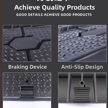 Protiskľuzová plastová rampa na údržbu auta pre výmenu oleja | Univerzálne použitie | Materiál: plast