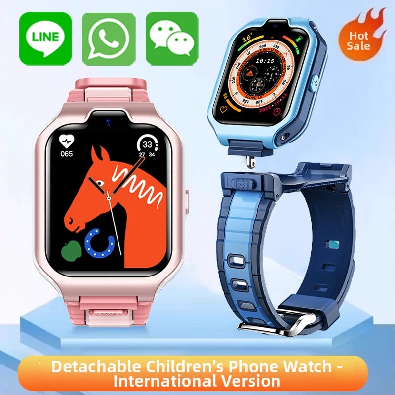 Dječji pametni sat s SIM utorom, 1,8-inčni TFT zaslon, 950 mAh baterija, Bluetooth i Wi-Fi povezivanje