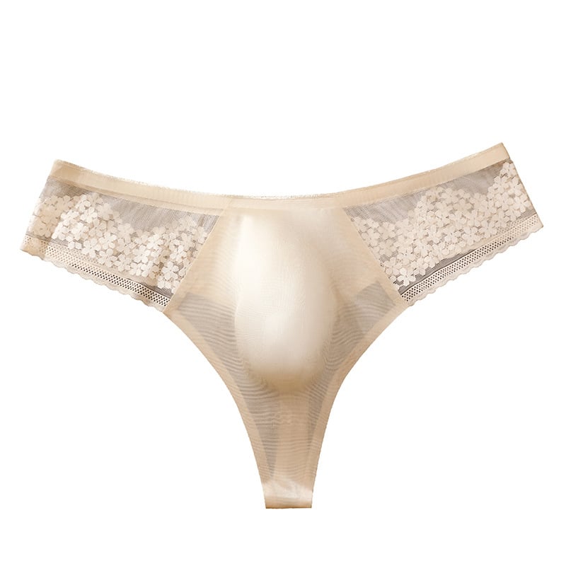 Χωρίς ραφές ανδρικά εσώρουχα από ice silk με 3D όγκο, υψηλή ελαστικότητα, διαπνοή, γρήγορο στέγνωμα, πλεκτά, μεσαίο ύψος