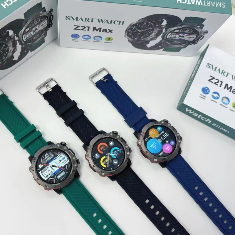 AIMB-Z21 vanjski sportski pametni sat s Bluetooth pozivima, praćenjem otkucaja srca, krvnog tlaka, zasićenja krvi kisikom i praćenjem koraka
