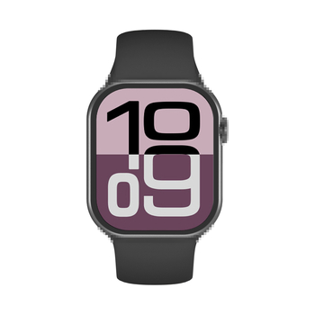 Smartwatch M10/S10 cu monitorizare ritm cardiac, tensiune arterială, saturație de oxigen, monitorizare somn și NFC