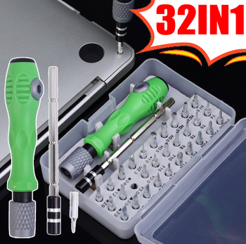 32-u-1 multifunkcionalni set odvijača za mobitel i računalo – 45# čelik, magnetni, 113 g
