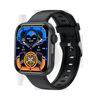 Έξυπνο ρολόι για αθλήματα και υπαίθριες δραστηριότητες με παρακολούθηση καρδιακού ρυθμού, μετρητή βημάτων, παρακολούθηση ύπνου, Bluetooth κλήσεις και οθόνη αφής