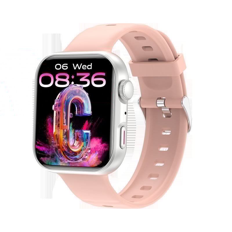 Έξυπνο ρολόι για αθλήματα και υπαίθριες δραστηριότητες με παρακολούθηση καρδιακού ρυθμού, μετρητή βημάτων, παρακολούθηση ύπνου, Bluetooth κλήσεις και οθόνη αφής