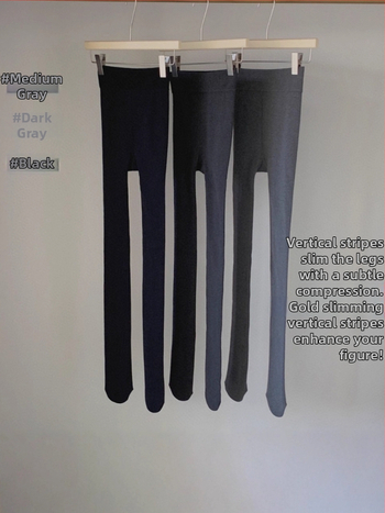Miss Cactus615 Mikro-rebraste uske legice s toplim pamukom i fleksom