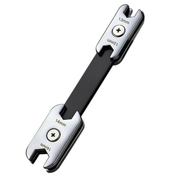 Niuxiang двуфункционален гаечен ключ от въглеродна стомана, полирана повърхност