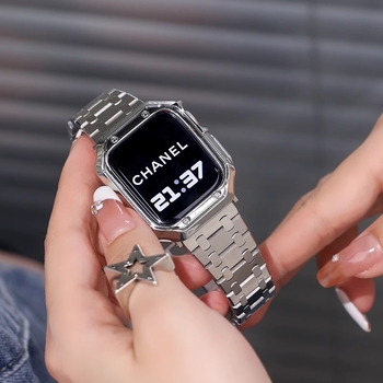 Čelični kaiš za Apple Watch 89S10, kompatibilan s Huawei/Xiaomi 89Pro, Oak stil, AP Edge Ultra2, 22 mm, duljina 18,5 cm, težina 75 g, leptir kopča