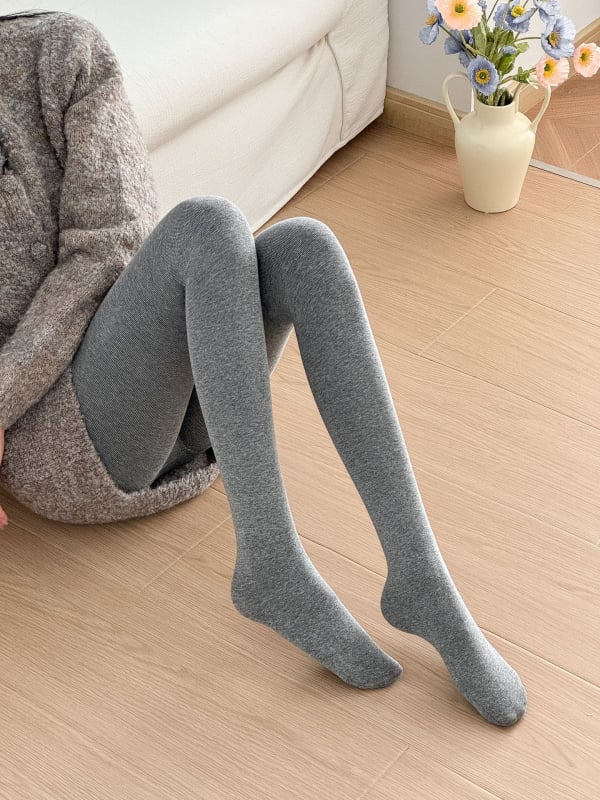 Sieviešu zeķubikses ar augstu jostu, kokvilnas maisījums, vidējais biezums, augsta elastība, slaids siluets