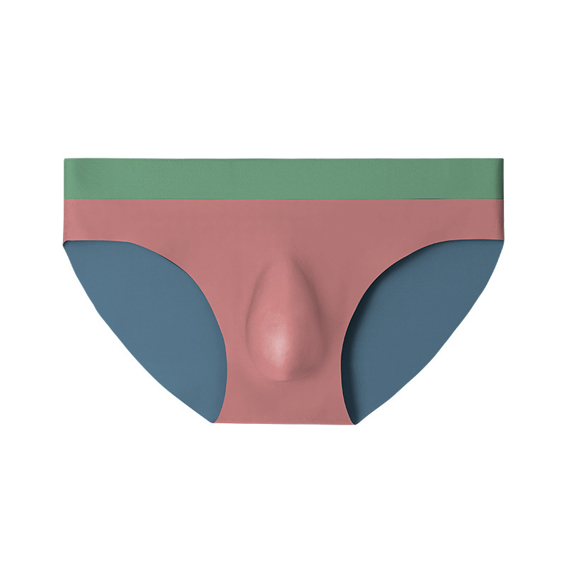 Muške bezšivne sportske gaćice niskog struka; pletivo; jedinstven uzorak; glavni materijal poliester 30-50%