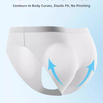 Muške Ice Silk gaćice, prozračne, brzo-sušeće, pleteni najlon, srednji pojas