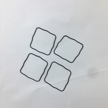 Αδιάβροχος ελαστικός δακτύλιος στεγανοποίησης ρολογιού για τετράγωνο πίσω κάλυμμα Santos, μοντέλα W20073X8, W20072X7, συσκευασία 20 τεμάχια