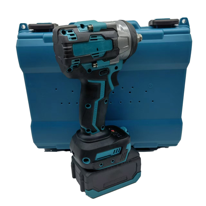 500N nagy teljesítményű kefe nélküli lítium akkumulátoros elektromos kulcs, 21V, tömeg 2 kg, 3500 ütés