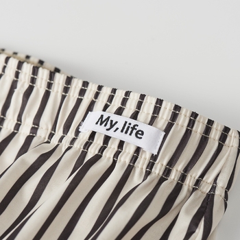 Férfi csíkos, lélegző poliészter boxer briefs – kötött anyag, gyorsan száradó, 41–50D fonal (Anyag: Poliészter; Légáteresztő; Gyors száradás; Mintázat: Csíkos; Fonal: 41–50D)