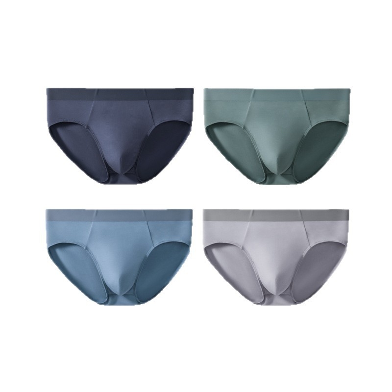 Muške bokserice od modala s pamukom u preponama, prozračne, antibakterijske, srednji struk