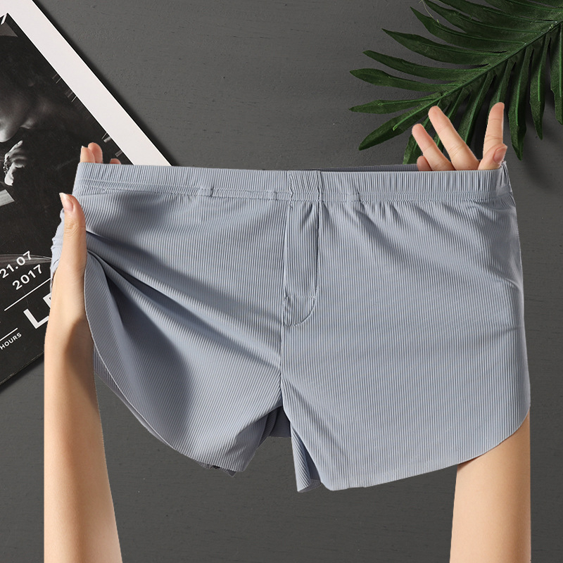 Muške bokserice u japanskom stilu s ribom Ice Silk, pletene, srednji dio struka; glavni materijal: najlon 90–95%, podstava prepona od Spandexa