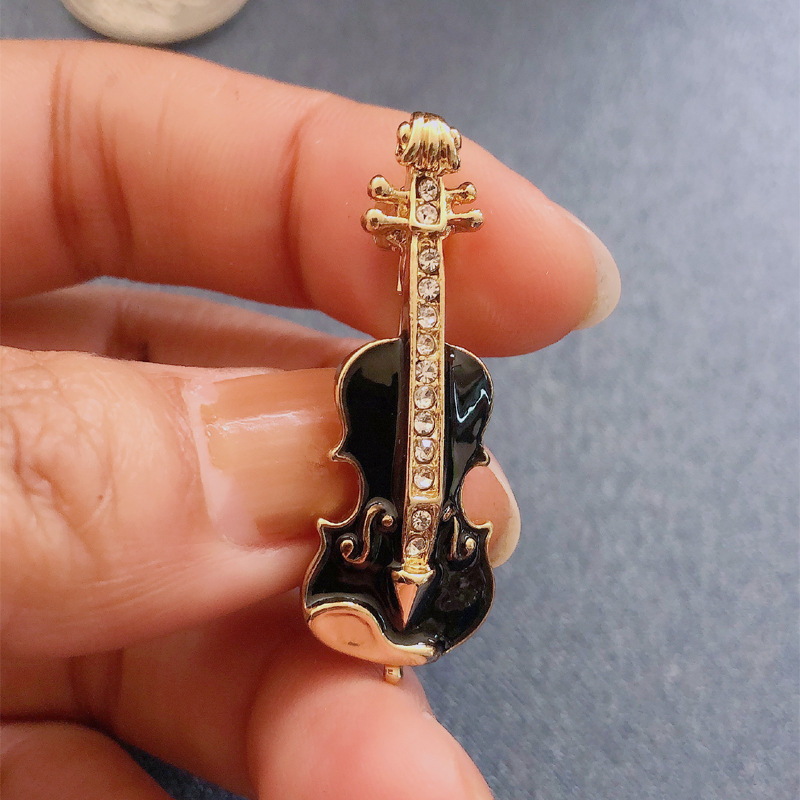 Broš Cartoon geometrijski oblik od legure cinka, elektroplatirano, unisex retro stil, dekorativno