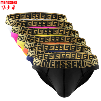 Férfi Brief Ice Silk, 61-70d, kötött anyag, 80-90% nylon, Spandex ágyékvédő