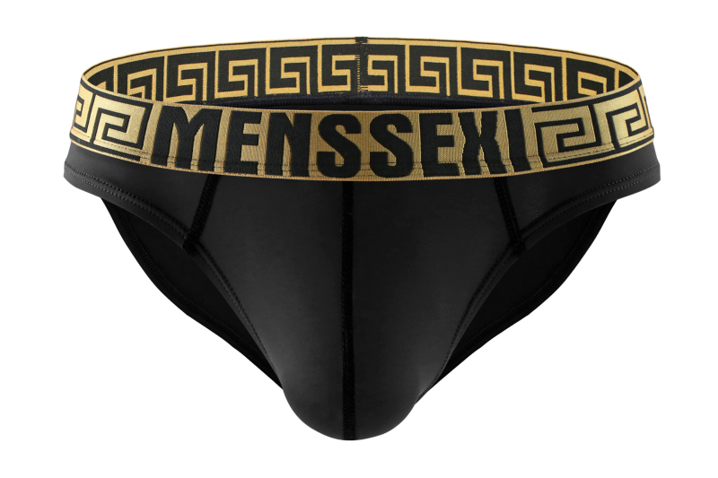 Férfi Brief Ice Silk, 61-70d, kötött anyag, 80-90% nylon, Spandex ágyékvédő