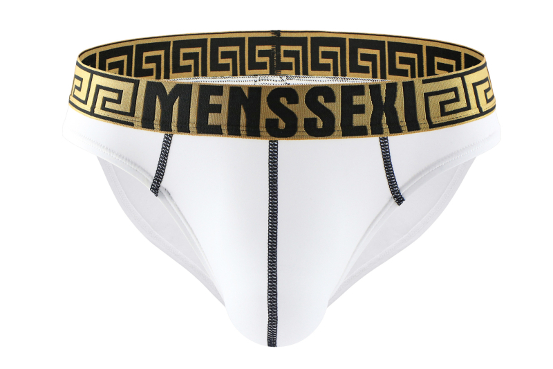 Férfi Brief Ice Silk, 61-70d, kötött anyag, 80-90% nylon, Spandex ágyékvédő