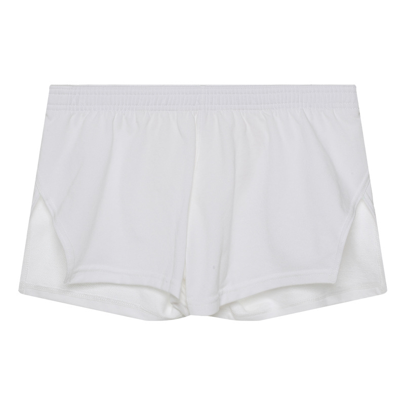Muške bokserice, srednja struka, pletivo od pamuka, jednobojne, sportska upotreba (podstava prepona 80-90% pamuk)