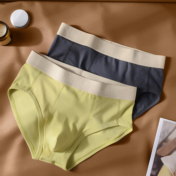 Muške pamučne gaćice sa srednjim pojasom, 95–100% pamuka, za vježbanje