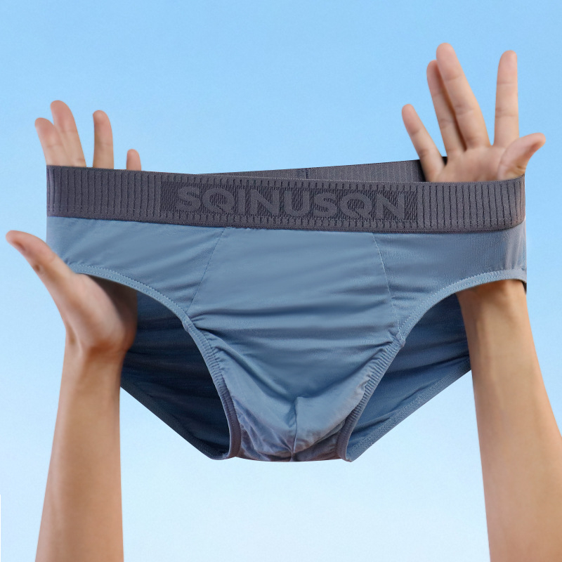 Muške bokserice od modalnog materijala - prozračne, antibakterijske, pletene, srednje podizanje struka