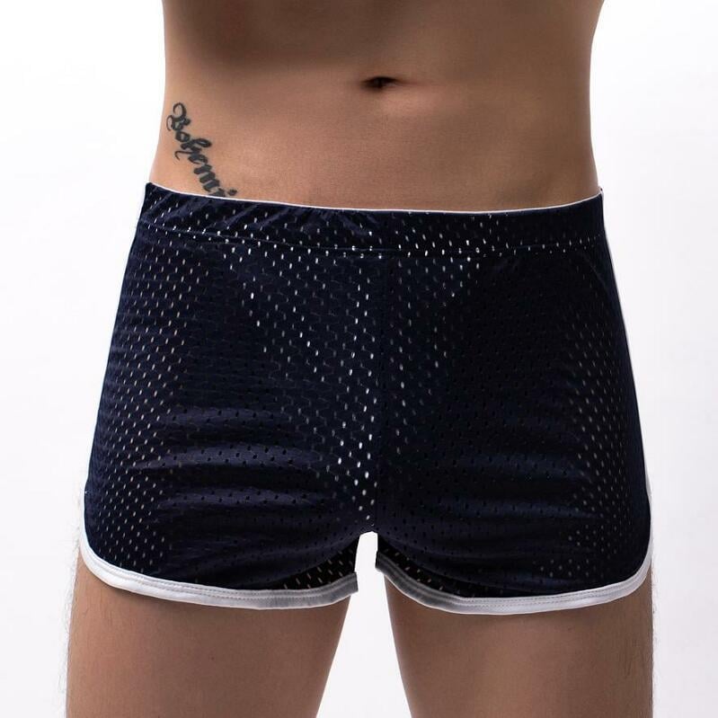 Διάτρητα σορτς με μήκος 3/4, διαπνέοντα, με πάνελ από δίχτυ, εξωτερικό νάιλον με 90–95% μίγμα βαμβακιού, επένδυση περιοχής διαφράγματος από βαμβάκι