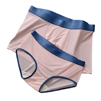 Muške gaćice od Ice Silk, srednja talija, prozračne, antibakterijske, brzo sušeće; glavna tkanina: najlons 80–90%, podstava prepona viskoza 50–70%