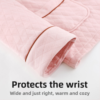 Odeća od flanelne tkanine, 100% pamuk, ekstra debeli, ovratnik s reverom, dugi rukavi, hlače