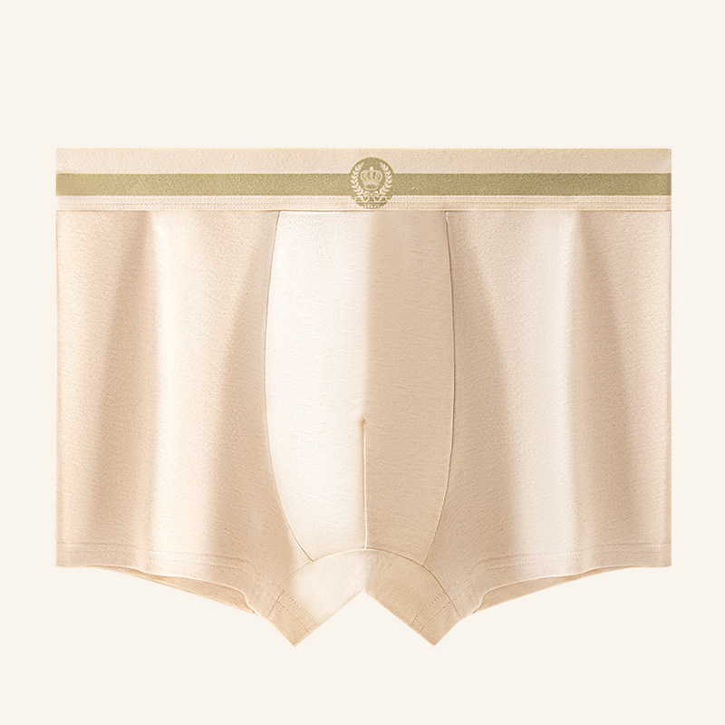 Muške gaćice od pamuka, 90–95%, prozračne, intimna podstava od svile, usklađen uzorak bojom, srednji pojas