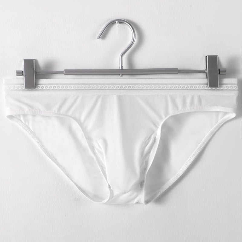 Muške gaćice briefs, prozračne pletene od najlona, srednji pojas, 87% najlona