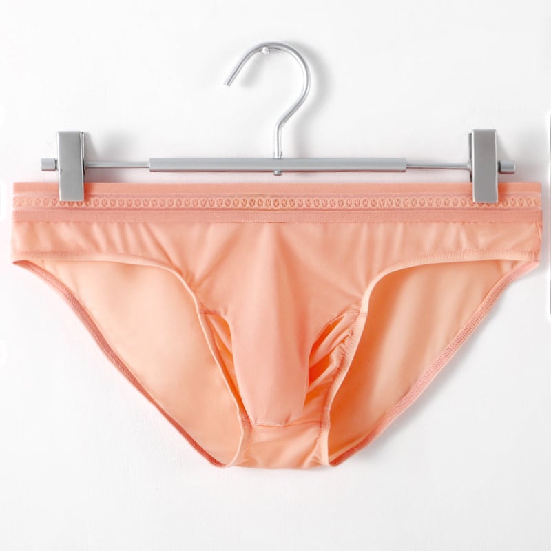 Muške gaćice briefs, prozračne pletene od najlona, srednji pojas, 87% najlona