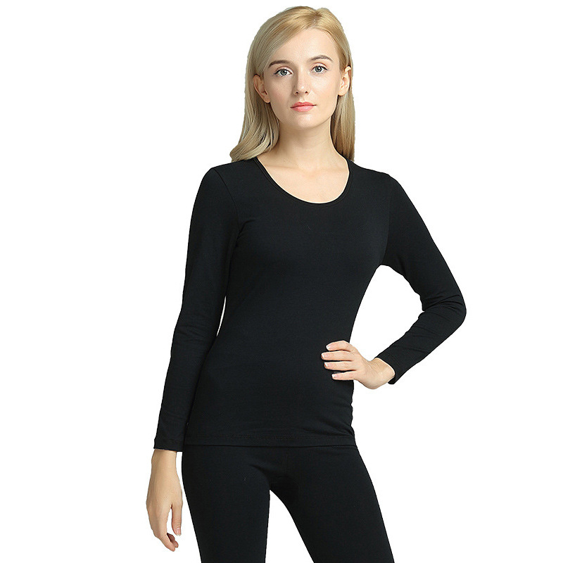 Ženski jesenski termo set (gornji dio i donji dio) od 95% pamuka, 200 g/m², jednoslojni, srednji pojas, za odrasle 18–40 godina