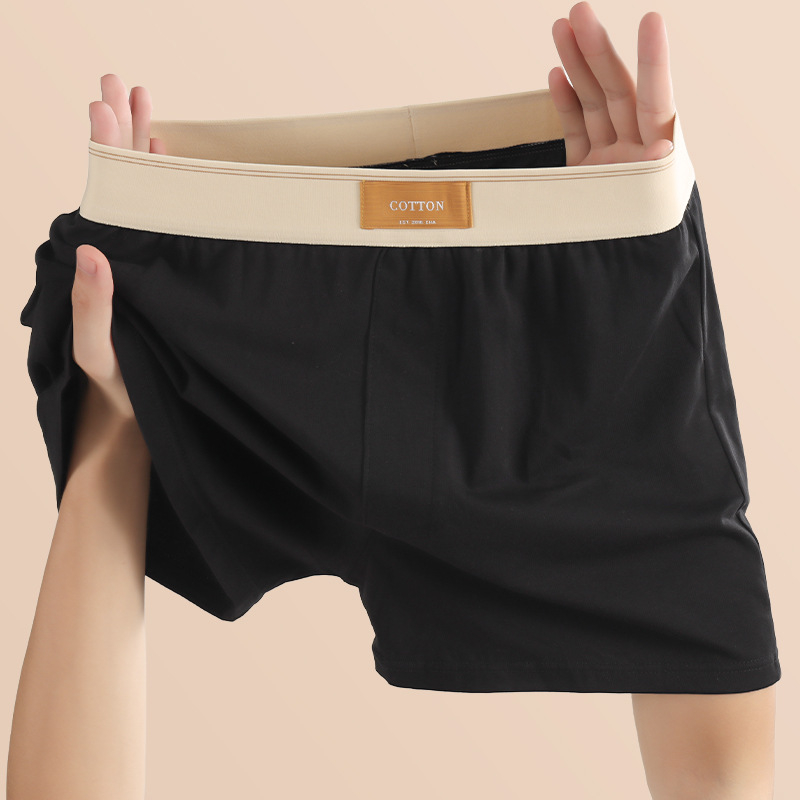 Muške pamučne bokserice, prozračne, 90–95% pamuka, srednji pojas, pogodne za sve sezone