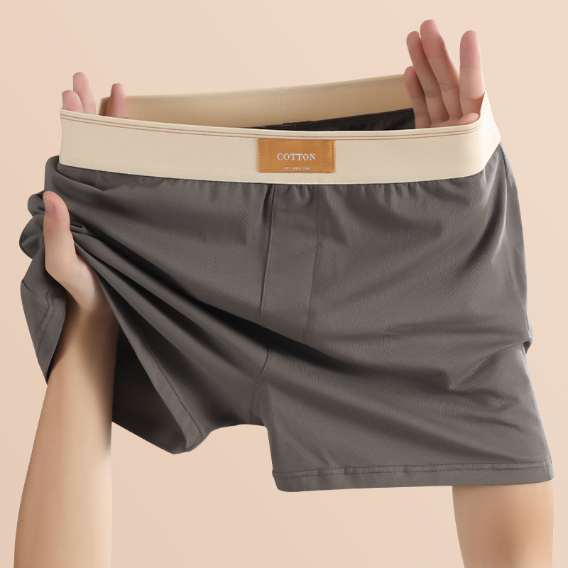 Muške pamučne bokserice, prozračne, 90–95% pamuka, srednji pojas, pogodne za sve sezone