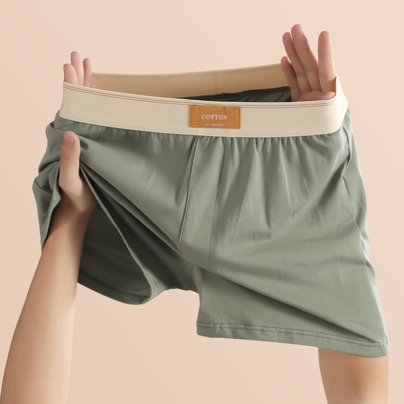 Muške pamučne bokserice, prozračne, 90–95% pamuka, srednji pojas, pogodne za sve sezone