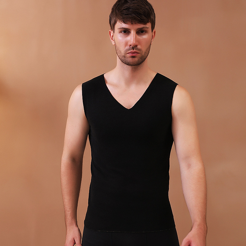 Topli vest, bez šavova, pulover s okruglim izrezom, debela tkanina od poliesterskih vlakana 251–300 g/m2, unisex