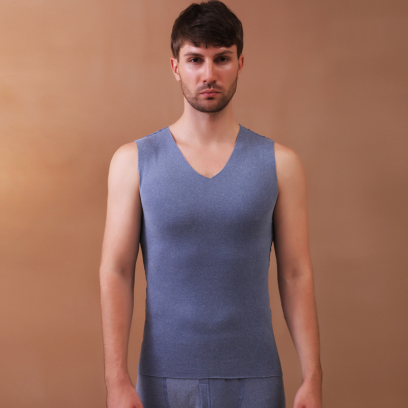 Topli vest, bez šavova, pulover s okruglim izrezom, debela tkanina od poliesterskih vlakana 251–300 g/m2, unisex