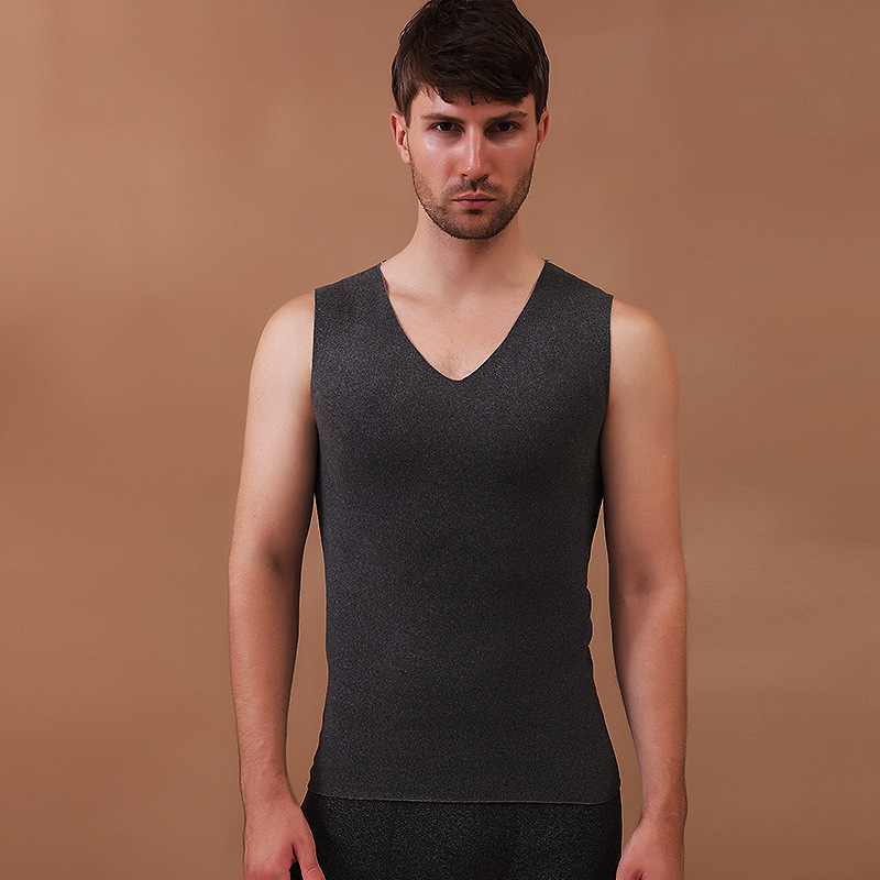 Topli vest, bez šavova, pulover s okruglim izrezom, debela tkanina od poliesterskih vlakana 251–300 g/m2, unisex