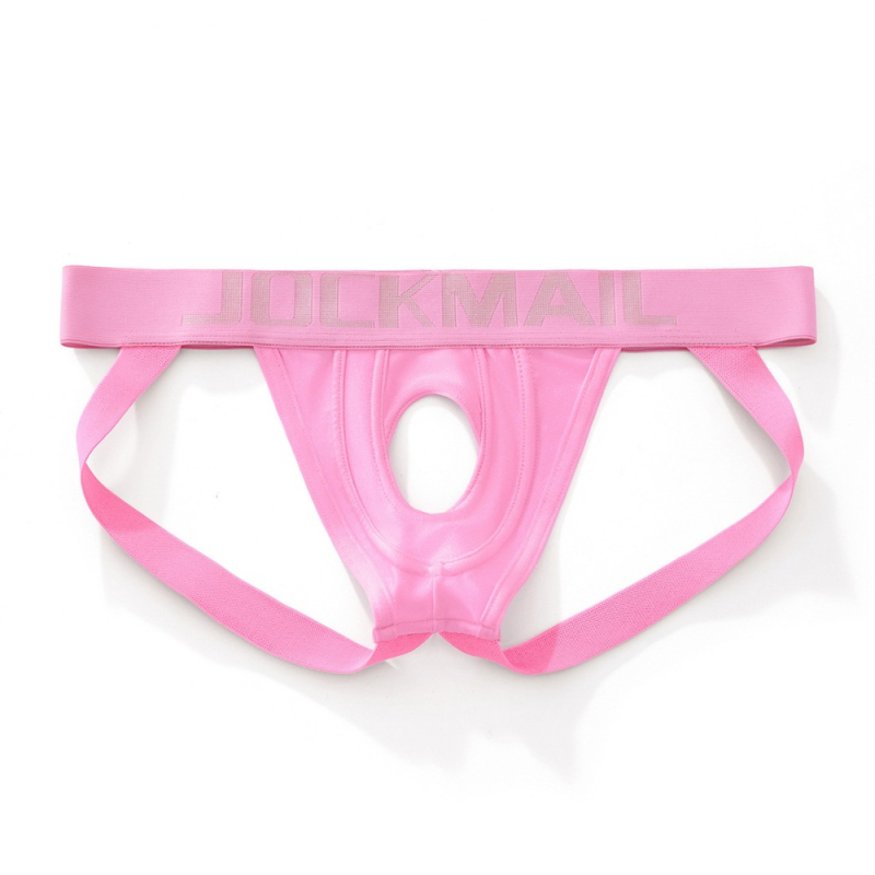 Ανδρικά χωρίς ραφές στρινγκ από νάιλον, στυλ T-thong, χαμηλή μέση, μοτίβο σε χρώματα που ταιριάζουν, επένδυση καβάλου 30–50% νάιλον