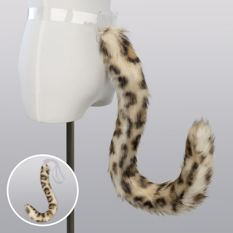 Ručni izrađena plišana rep leopard za cosplay; Jednokomponentni dizajn; Materijal: pliš; Namjena: cosplay; Dobna skupina: odrasli; Popis: Zima 2023