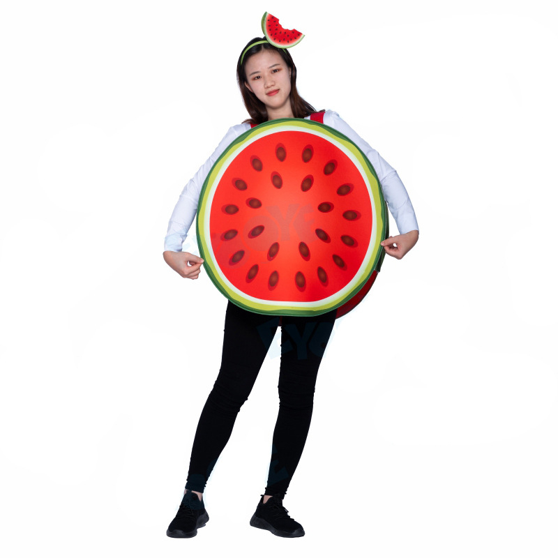 Cosplay kostim za voćnu zabavu s temom dinje – roditelj-dijete u istom stilu, unisex, EYOOYE proljeće 2025