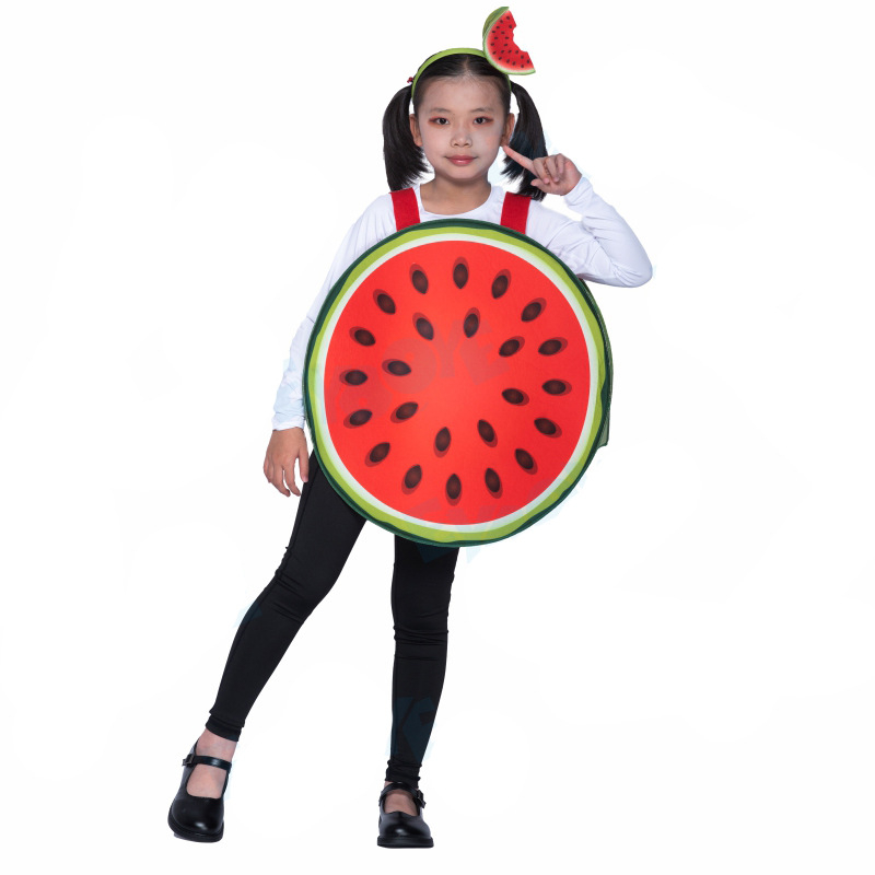 Cosplay kostim za voćnu zabavu s temom dinje – roditelj-dijete u istom stilu, unisex, EYOOYE proljeće 2025