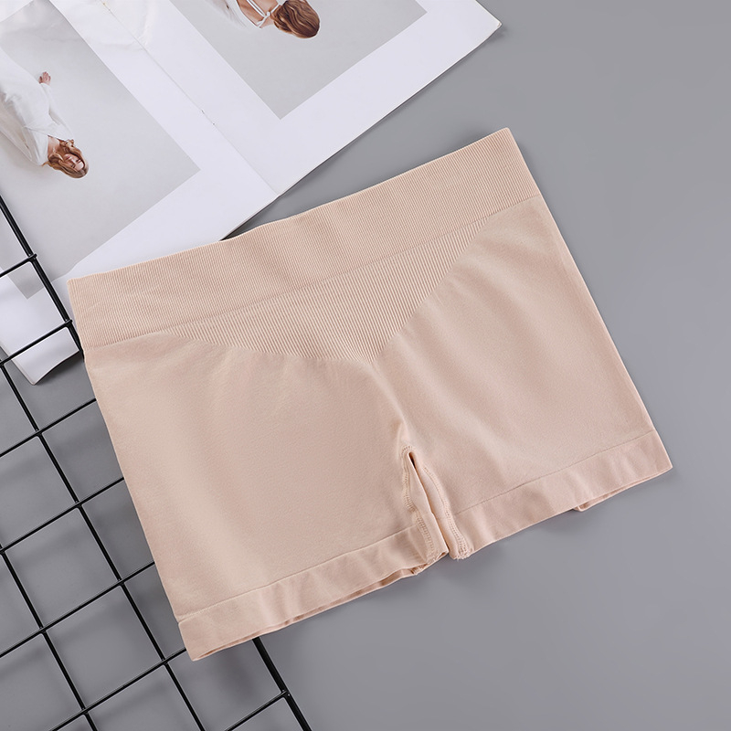 Безшевни боксерки за йога за жени — дишащи, бързосъхнещи, повдигащи ханша, стягащи корема, нейлонова материя