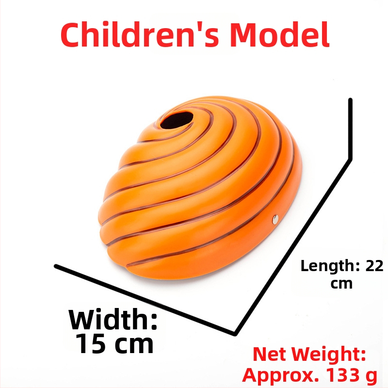 OXDM cosplay maszk – műanyagból, ninja jelmezhez tartozó kiegészítő, Halloween