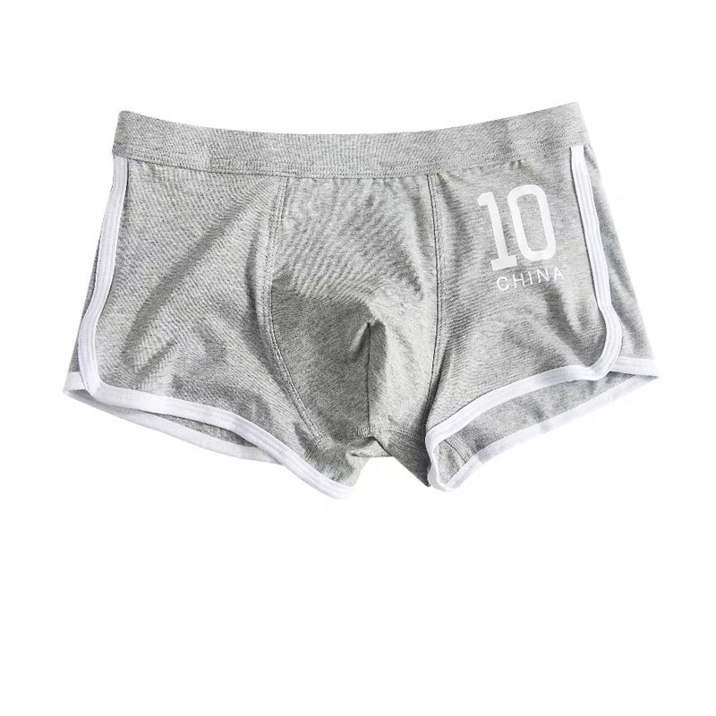 Meeste puuvillased bokserid, hingavad, keskmise talje, kootud kangas, 90-95% puuvill