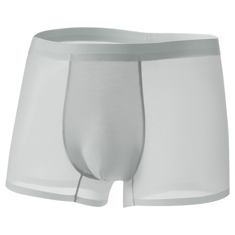 Muške bokserice Ice Silk, srednji pojas, najlonska tkanina 61–70D, pletene, podstava od regenerirane celuloze